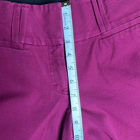 Candie’s Beet Red Marilyn Ankle Pants, Size 9 - Picture 6 of 11